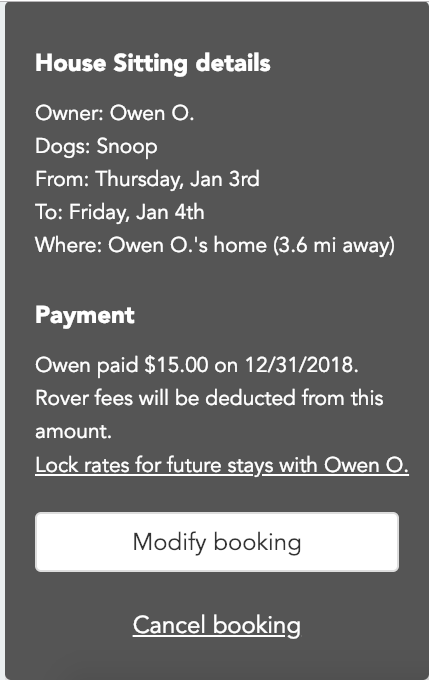 is rover price per dog